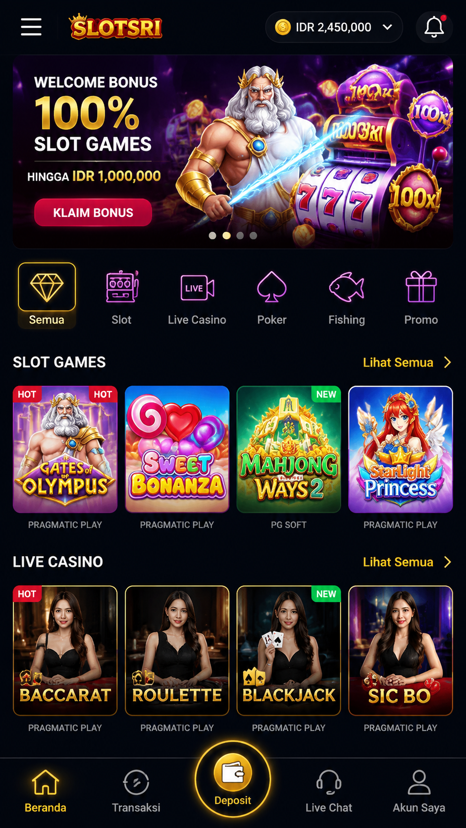 Screenshot 2 slotsri